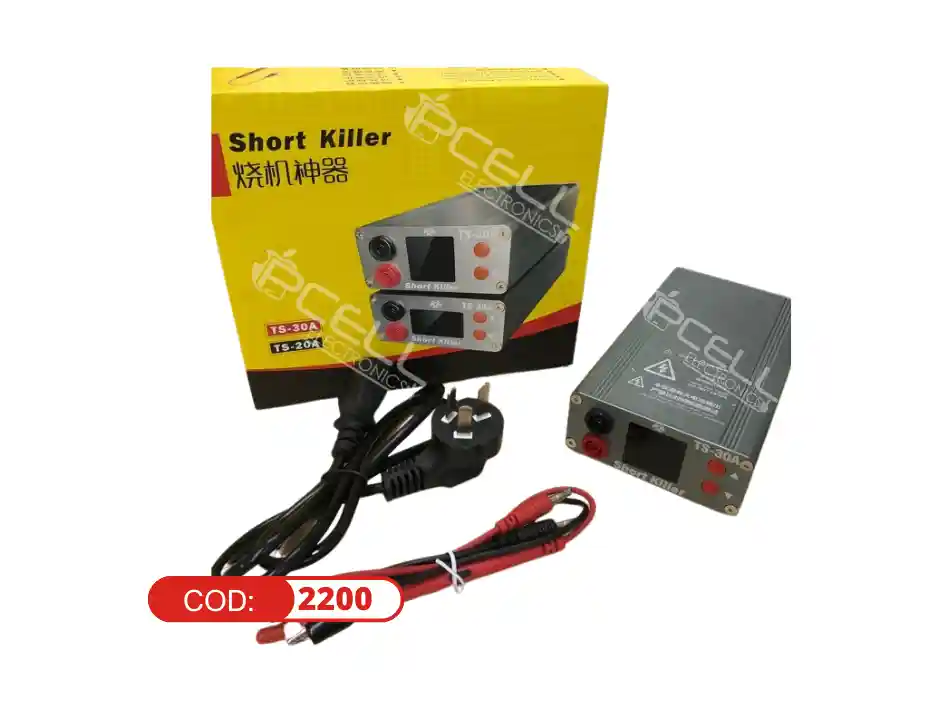 Detector inteligente de cortocircuitos para placas